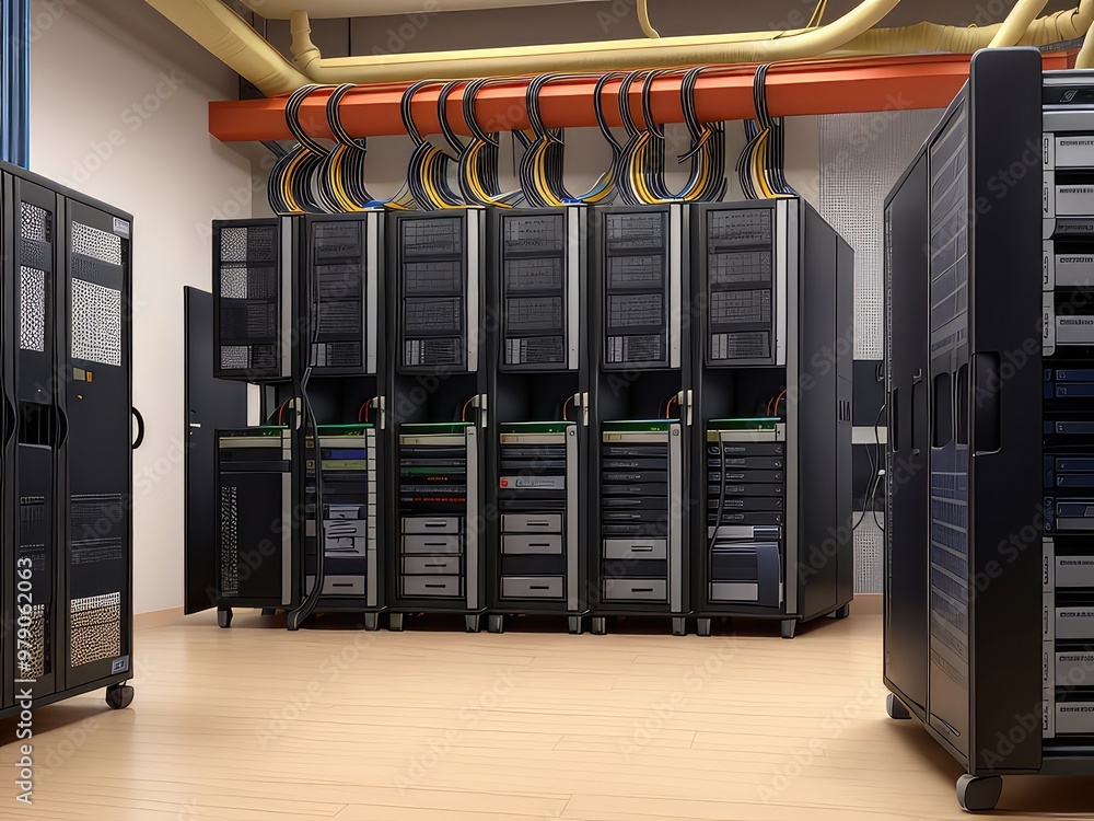 Picture of Servers for cloud systems