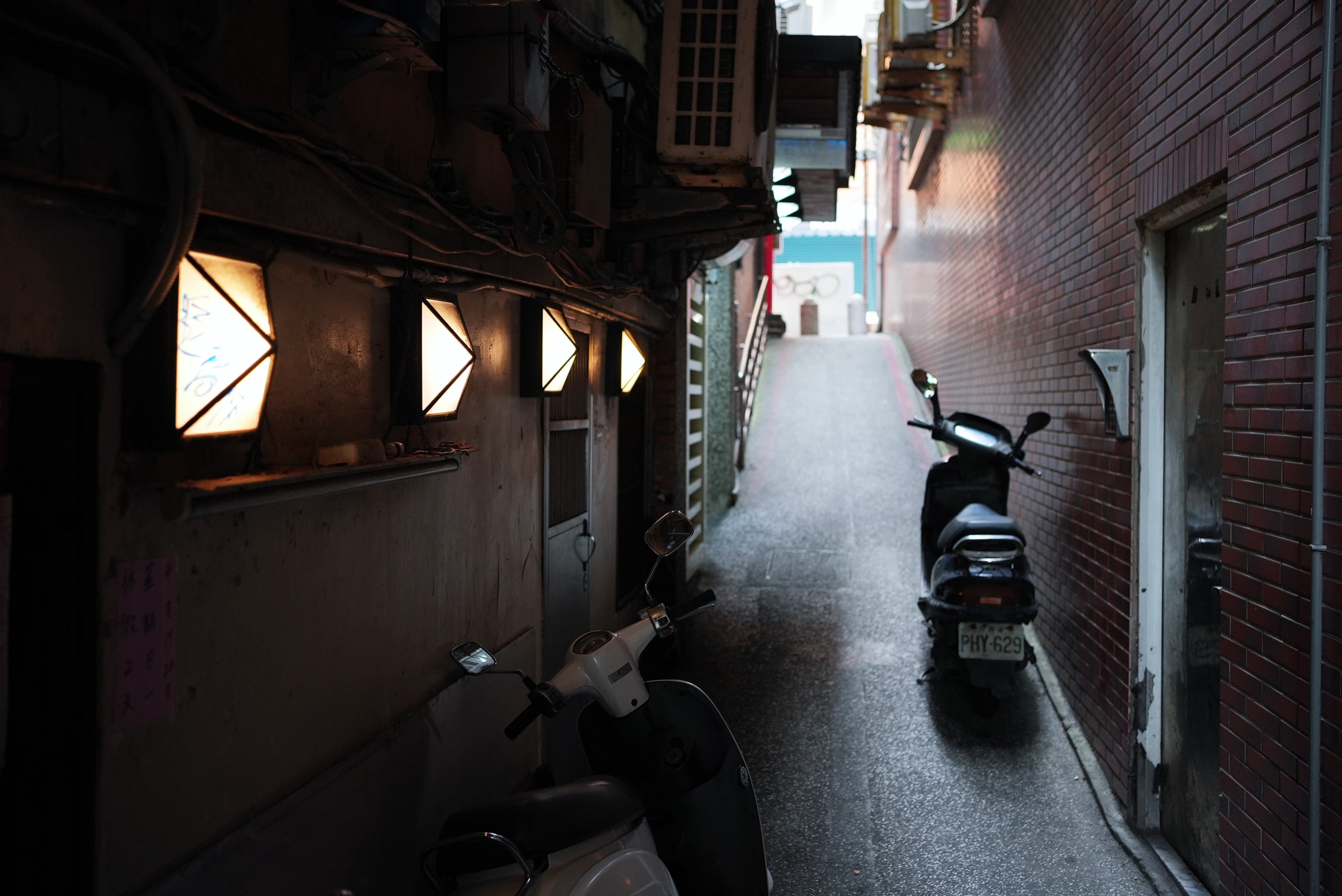 Taiwan, Tamsui - Dark Alley