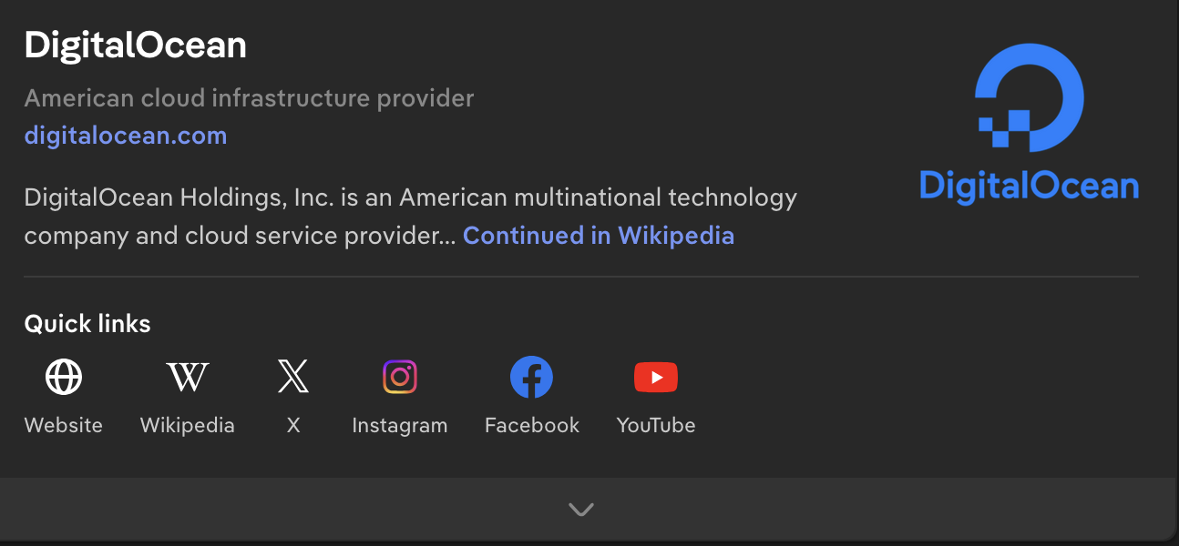 DigitalOceans Webhosting Photo